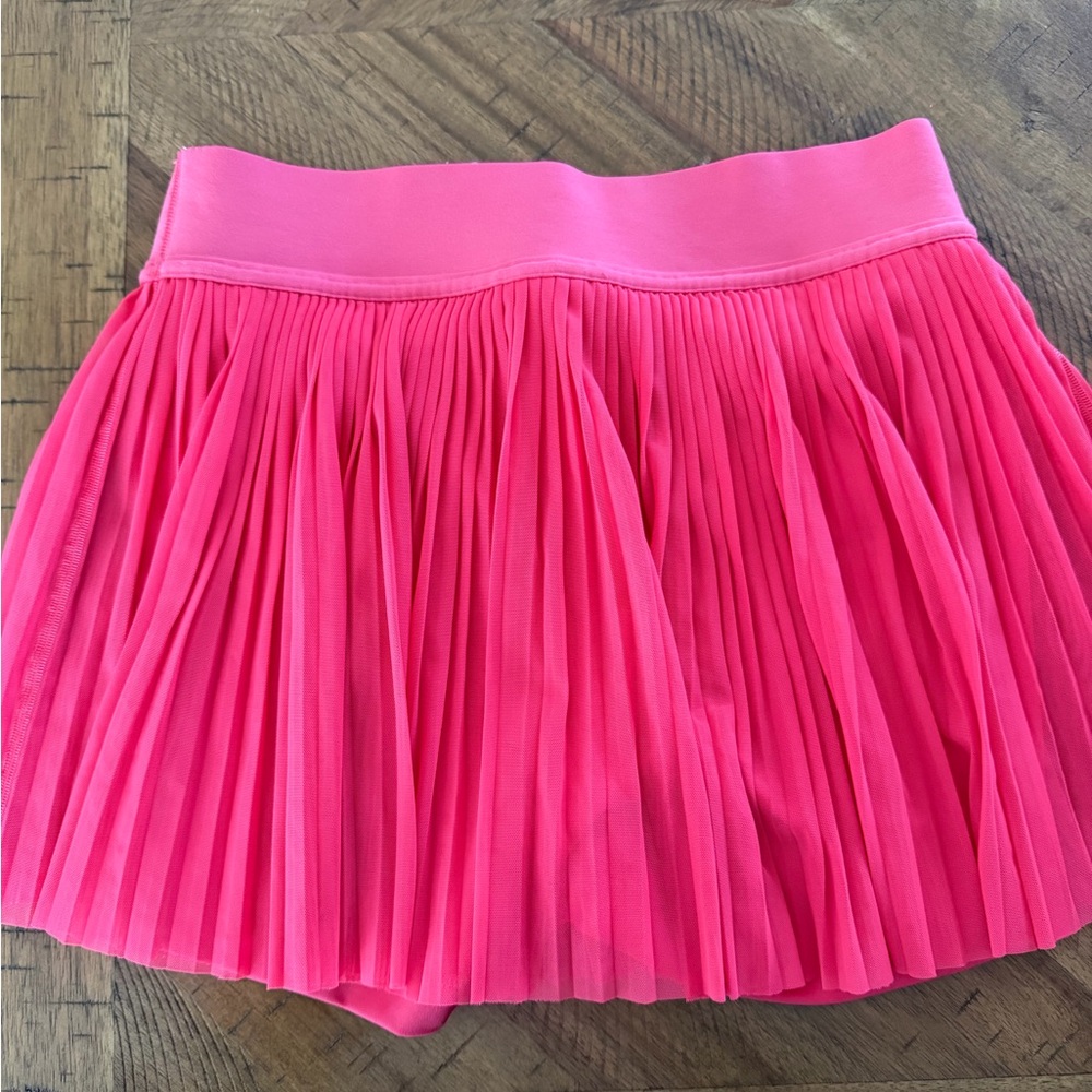 Lululemon Athletica Bright Pink Mini Skirt